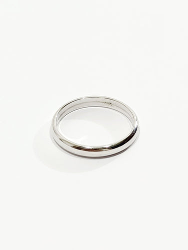 Bague 58 Alliance Homme Or Blanc 58 Facettes 2850/1