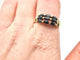 Bague 62 Bague retro saphirs diamants or jaune 58 Facettes