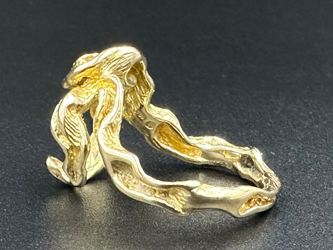 Bague GILBERT ALBERT - Bague Multi-billes Or 58 Facettes