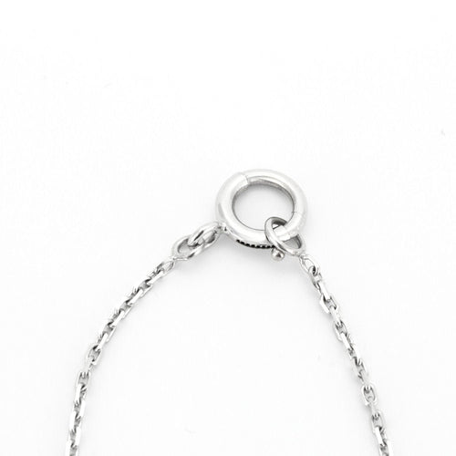 Collier Collier fleur Or blanc Diamants Perle 58 Facettes