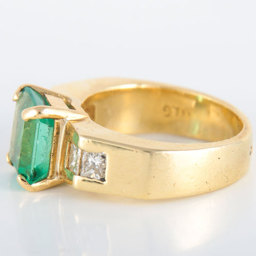 Bague 49 Bague Emeraude et Diamants 58 Facettes 8397