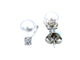 Boucles d'oreilles TIFFANY & Co. Paire de boucles d’oreilles or, perles et diamants 58 Facettes