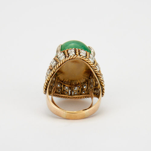 Bague 57 Bague Boule Emeraude 58 Facettes 324.109