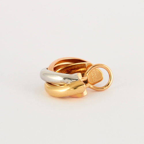 Boucles d'oreilles CREOLES CARTIER COLLECTION TRINITY 58 Facettes