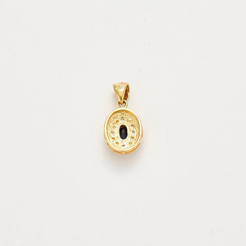 Pendentif Pendentif saphir et diamants 58 Facettes EL2-147