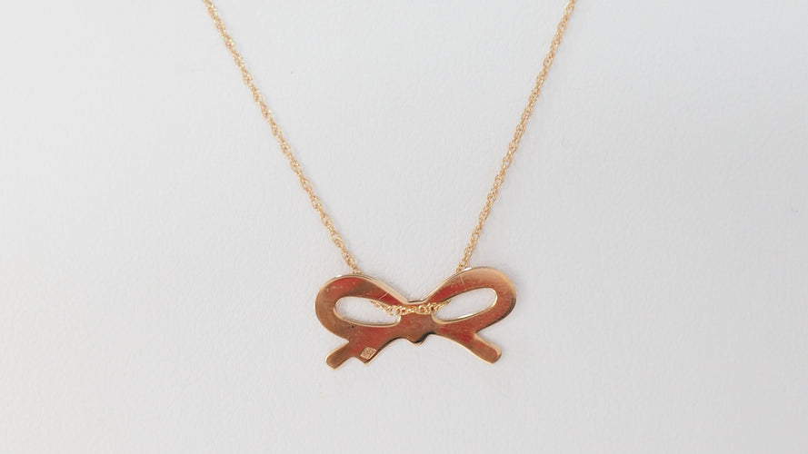 Collier GINETTE NY - Collier Bow or rose 58 Facettes 27887