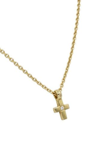 Collier COLLIER CROIX DIAMANT 58 Facettes 060951