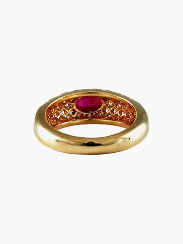 Bague Bague Boucheron Rubis 58 Facettes