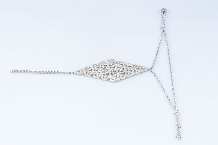 Bracelet Bijou de main haute joaillerie or blanc 58 Facettes J5230160724-AIG5