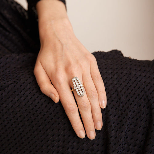 Bague 53.5 Bague Marquise Diamants 58 Facettes 313.484