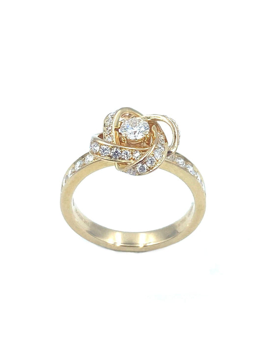 Bague Bague BOUCHERON Pivoine Or rose & diamants 58 Facettes