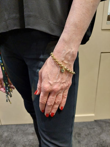 Bracelet BRACELET CHOPARD "HAPPY DIAMOND" 58 Facettes 057951