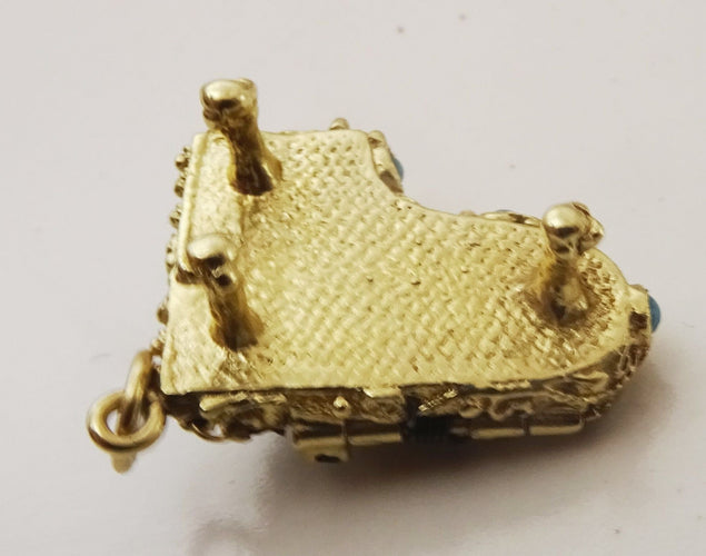 Pendentif Pendentif piano, en or jaune 58 Facettes