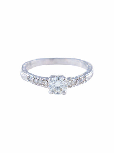 Bague 52 Bague Solitaire Cissy Diamants 58 Facettes