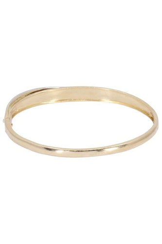 Bracelet Bracelet jonc 2 Ors Diamant 58 Facettes 078261