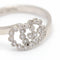 Bague 54 GUCCI - Bague Or blanc Diamants 58 Facettes D360453FJ