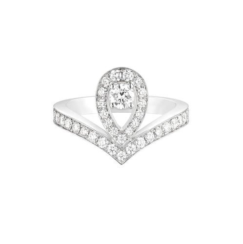 Bague 53 CHAUMET- Bague Joséphine Aigrette Or Diamants 58 Facettes 081990-053