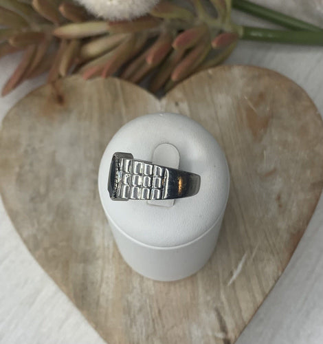 Bague Bague Platine diamant Noir 58 Facettes 204000003238/her