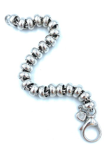 Bracelet CHOPARD. Collection Les Chaînes, bracelet or blanc 18K 58 Facettes