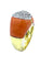 Bague Bague 1970 or et corail 58 Facettes