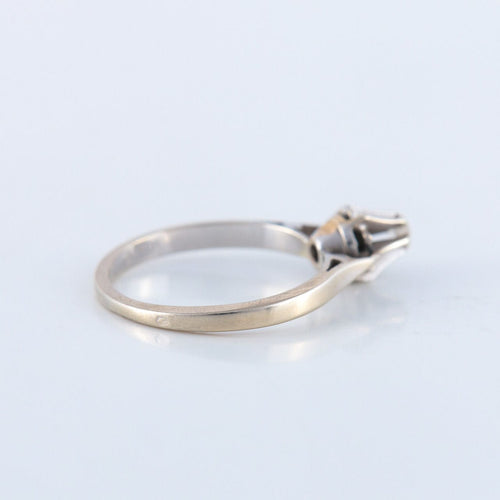 Bague 51 Bague Solitaire Diamant 0.06ct 58 Facettes JE111