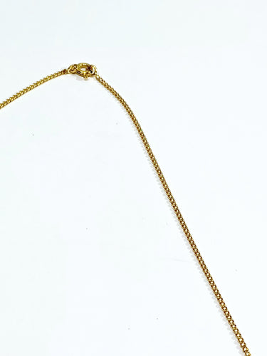 Collier Chaine or rose Maille Gourmette 58 Facettes