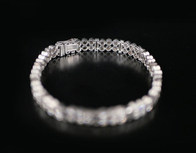 Bracelet Bracelet "Twist" Diamants 58 Facettes