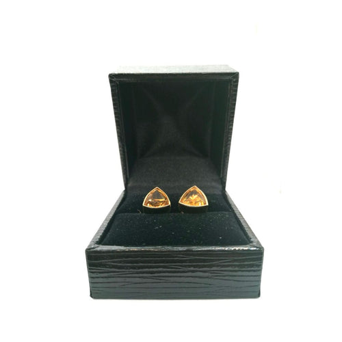 Boucles d'oreilles Boucles d'oreilles citrines or jaune 58 Facettes 556