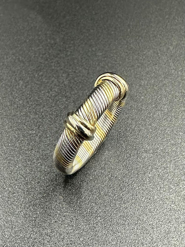 Bague CARTIER - Bague Trinity Acier Or 58 Facettes