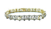 Bracelet Bracelet Or Argent Perles Diamants 58 Facettes