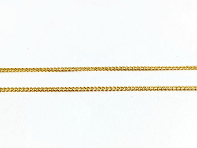 Collier Chaine Or jaune Maille Gourmette 58 Facettes