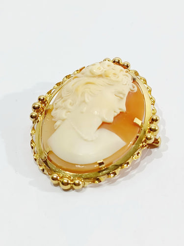 Pendentif Pendentif Broche Camée Coquillage 58 Facettes 3114/1