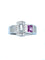 Bague 57 PIAGET - bague, saphir rose et diamants 58 Facettes
