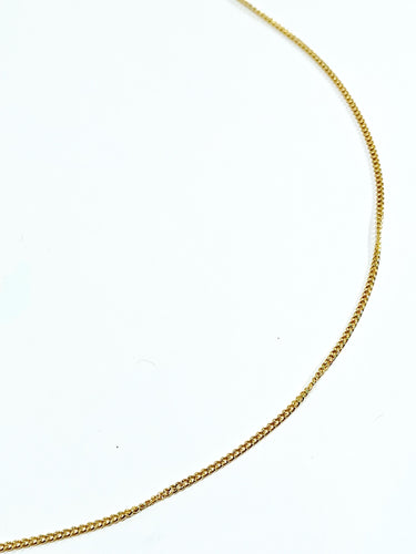 Collier Chaine or rose Maille Gourmette 58 Facettes