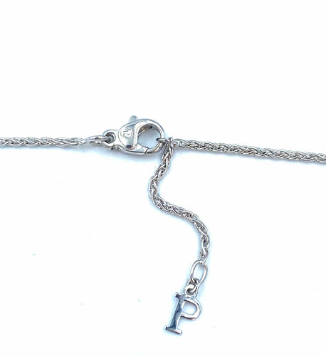 Collier PIAGET. Collier or blanc et diamants 58 Facettes