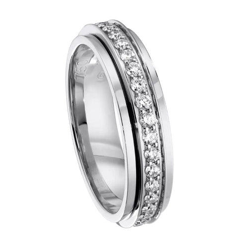 Bague 52 PIAGET - Bague Possession Or blanc Diamant 58 Facettes G34PK552