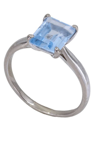 Bague BAGUE MODERNE TOPAZE 58 Facettes 060381