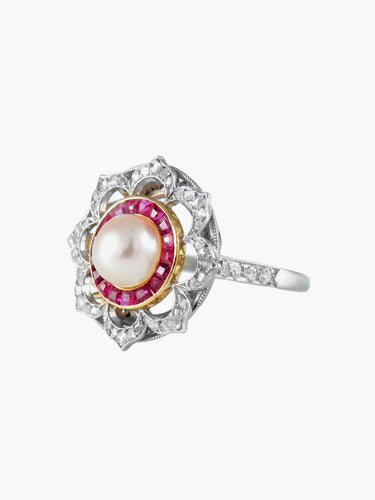 Bague 56 Bague Belle Époque 58 Facettes 1383