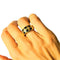 Bague 53 Bague Saphirs Diamants Or jaune 58 Facettes 20400000664