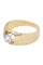 Bague 58 Bague jonc 2 Ors Diamant 58 Facettes 080631