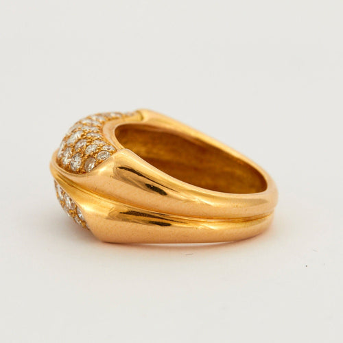 Bague 55 Bague jonc pavage Diamants 58 Facettes