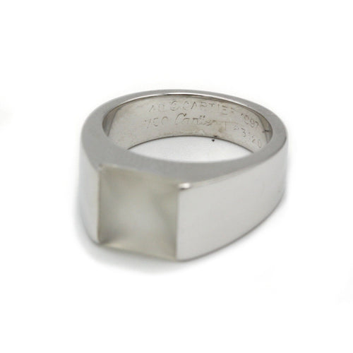 48 CARTIER - Bague TANK 58 Facettes 240064R