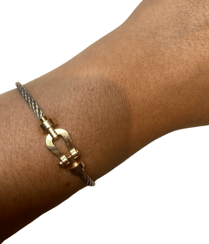 Bracelet BRACELET FRED FORCE 10 OR & ACIER 58 Facettes