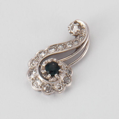 Pendentif Pendentif Diamants & Saphir 58 Facettes