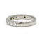 Bague 51 DE BEERS - Demi-Alliance Diamants 58 Facettes 240012R