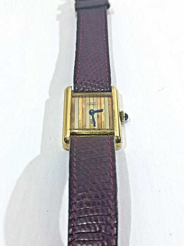 Montre Cartier - Montre De Femme Must 58 Facettes 3083/7