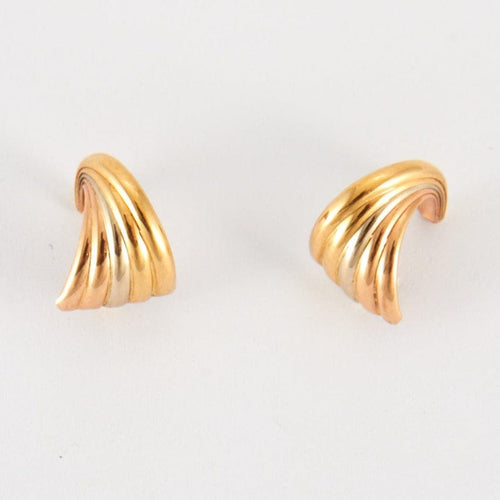 Boucles d'oreilles Boucles d'oreilles 3 Ors 58 Facettes