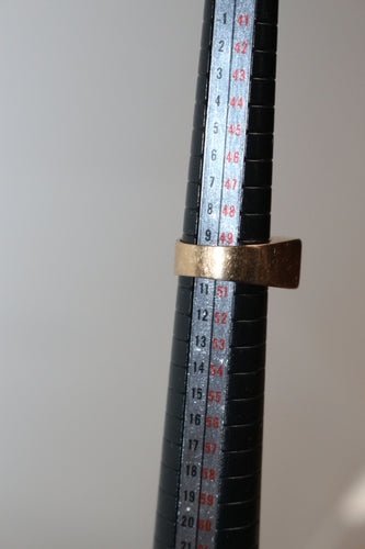 Bague 50 / diamant Bague Tank Diamant Et Pierres Rouges 58 Facettes 505