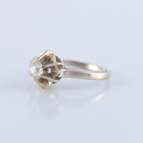 Bague 51.5 Bague Solitaire Diamant 0.50ct 58 Facettes JE104