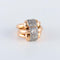 Bague 52 Bague Double corps Diamants 58 Facettes